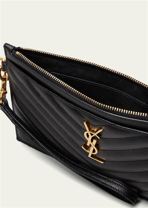 ysl wristlet insert|ysl clutch women.